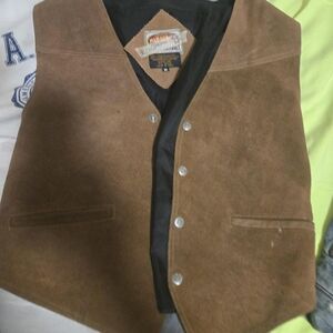 Lucky Brand Black Satin Vest - Men's Dress Vest